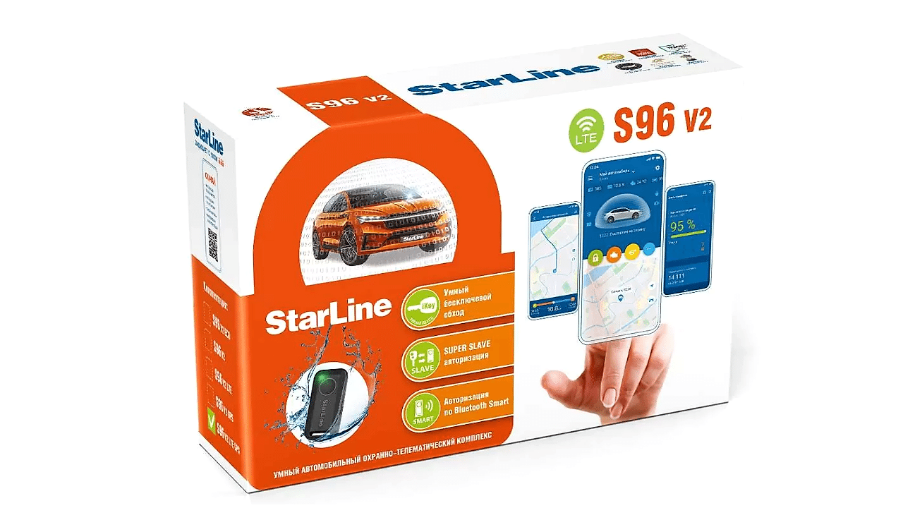 ��� �������� ���� ������ �� �����: StarLine S96 BT 2CAN-4LIN GSM-GPS V2 � ������������